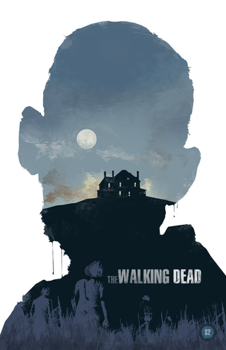 Illustration for article titled These brilliant Walking Dead posters find zombie faces everywhere